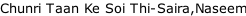 Chunri Taan Ke Soi Thi-Saira,Naseem