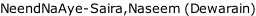 NeendNaAye-Saira,Naseem (Dewarain)